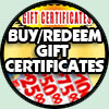 Gift Certificates - Buy or Redeem Here!