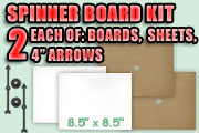 Spinner Board/Sticker/Arrow Kit