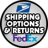 Shipping Information & Options here!