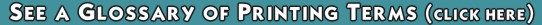 See a Glossary of Printing Terms