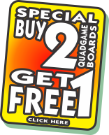 * SPECIAL * Buy 2 Get 1 FREE - Quad-Fold Game boards!