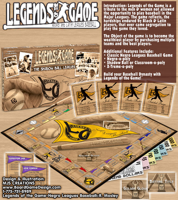 Legends of the Game-Negro Leagues Baseball©R. Mosley