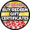 Gift Certificates - Buy or Redeem Here!